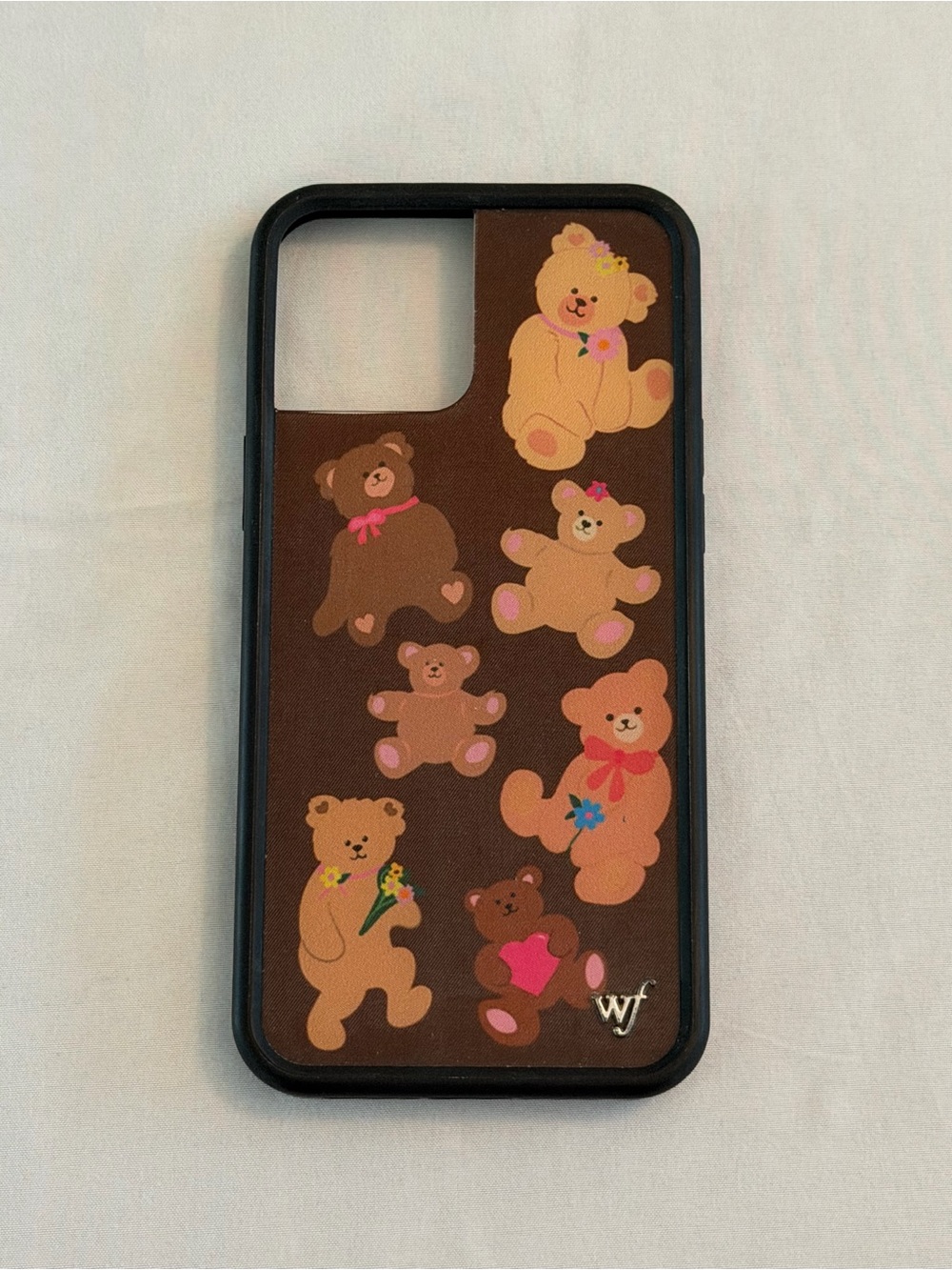 iPhone 12 Pro Max Wildflower Teddy Bears Phone Case